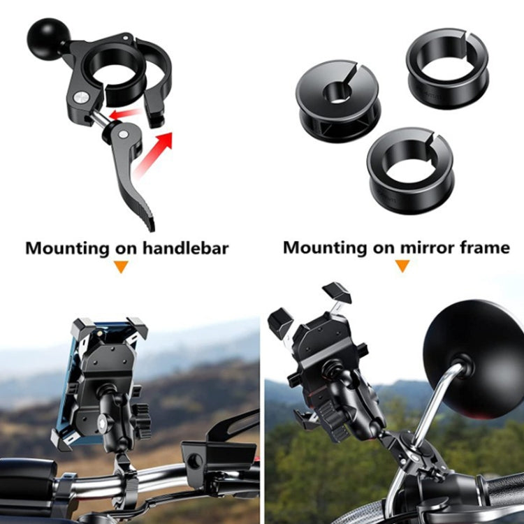 Motorcycle Bicycle Mobile Phone Bracket Fixed Base