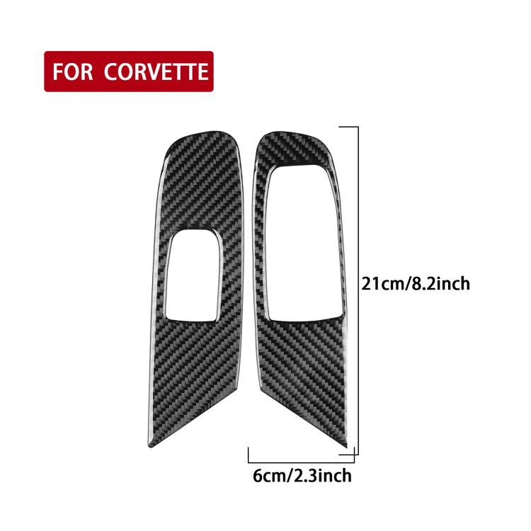 For Chevrolet Corvette C8 Right-Hand Drive Door Lift Panel Sticker