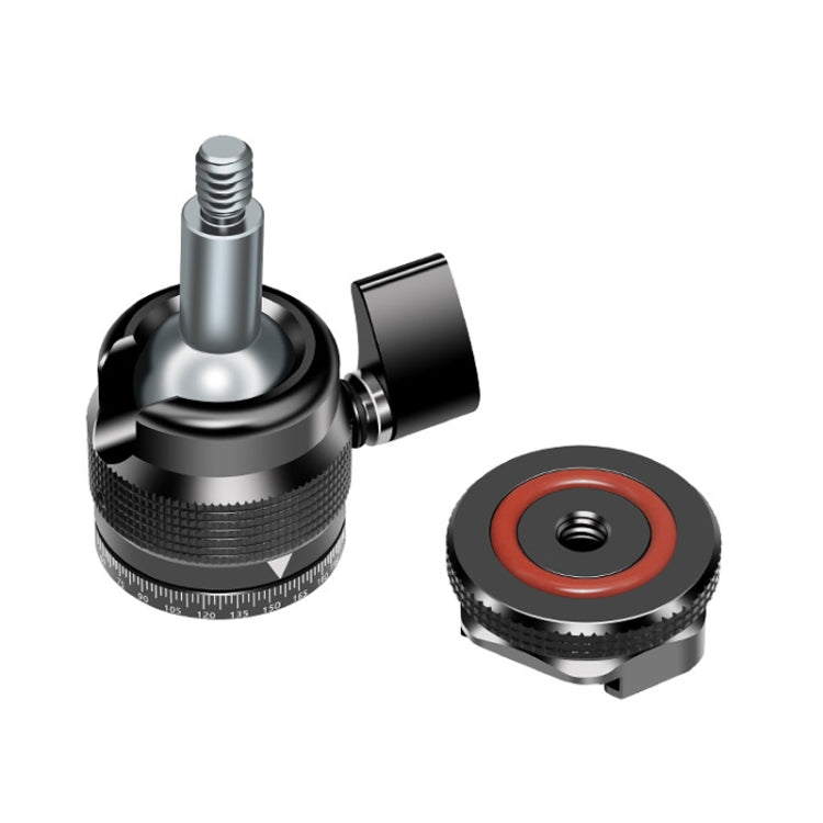 2 PCS 360 Panoramic Ball SLR Camera Photography Head