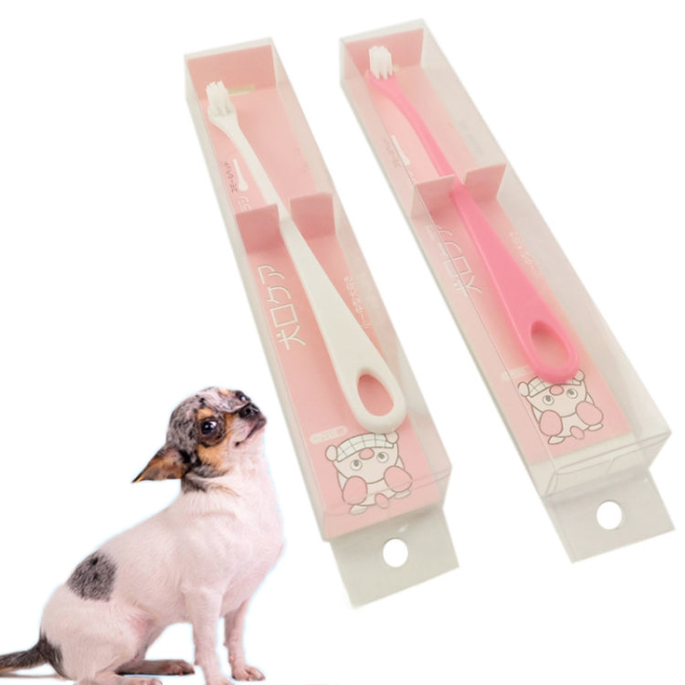 3 PCS Pet Soft Gum Protection Toothbrush Oral Cleaning Supplies