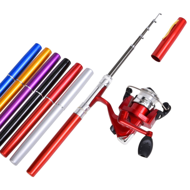 LEO Pen Type Fishing Rod & Spinning Wheel Fishing Reel Portable Pocket Fishing Gear