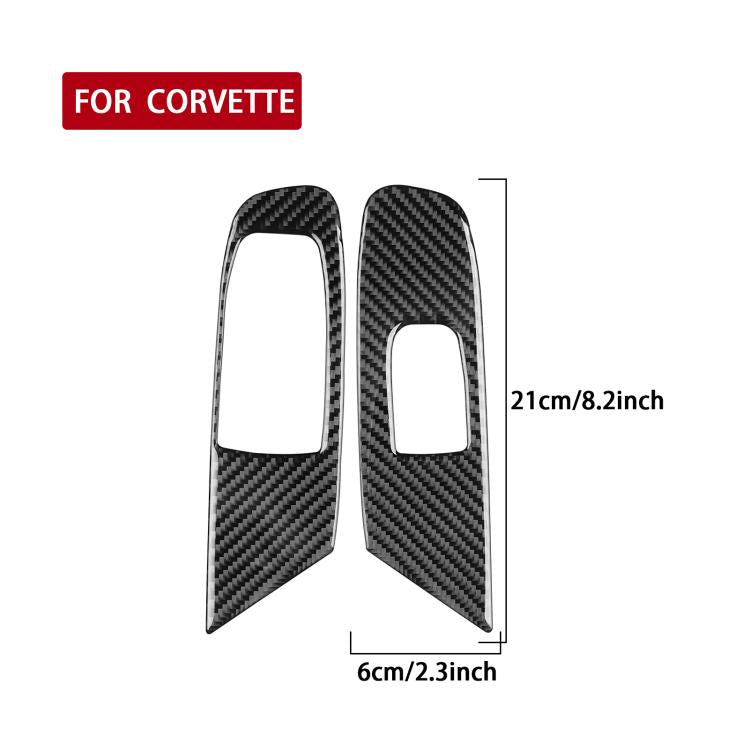 For Chevrolet Corvette C8 Left-Hand Drive Door Lift Panel Sticker