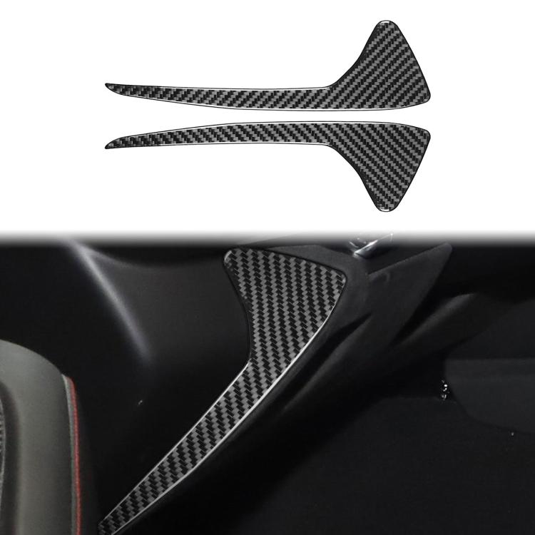 For Chevrolet Corvette C8 2pcs /Set Front Groove Side Decoration Sticker