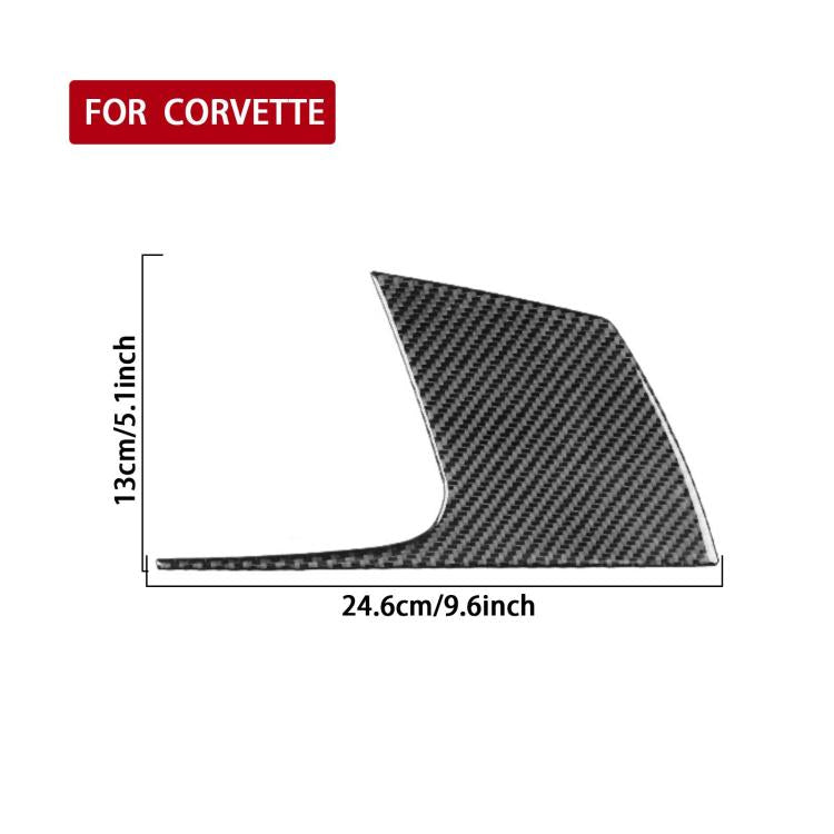 For Chevrolet Corvette C8 Right-Hand Drive Main Driver Side Decorative Stickers