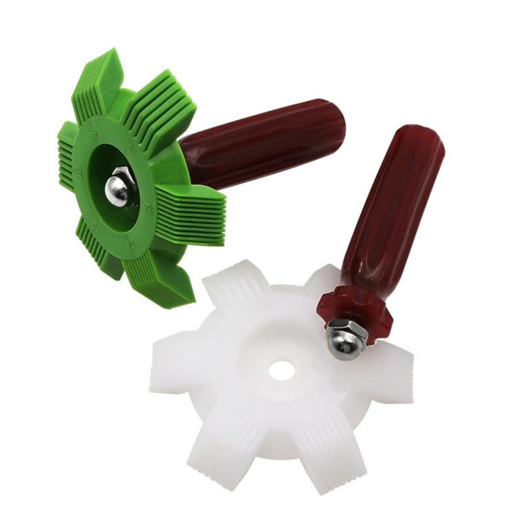 2 PCS Air Conditioner Blade Condenser Cleaning Fin Comb Brush