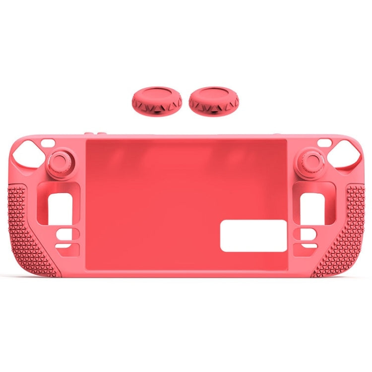 All-Inclusive Silicone Cover With Button Cap For Steam Deck
