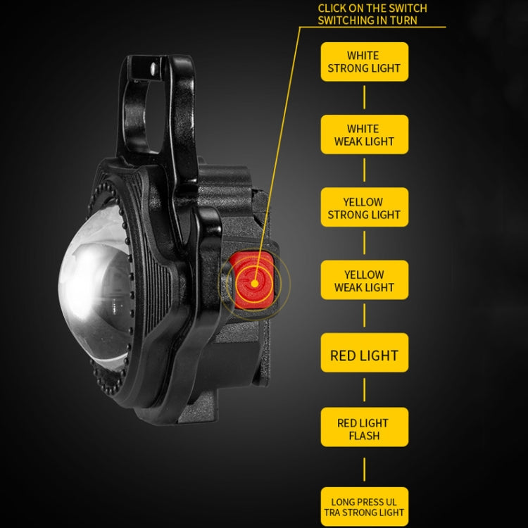 E-SMARTER W5133 Mini Keychain Strong Light Portable Flashlight, Specification: