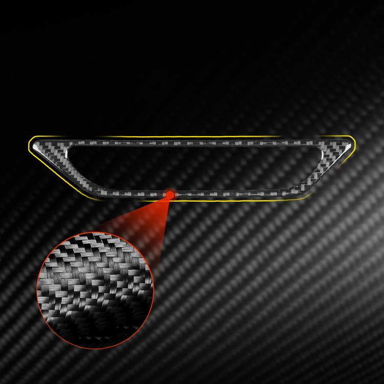 For Chevrolet Corvette C8 Trunk Handle Decoration Sticker