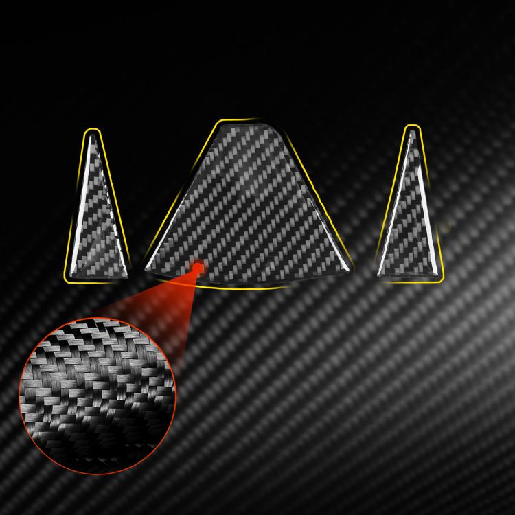 For Chevrolet Corvette C8 Rear Camera Triangle Sticker