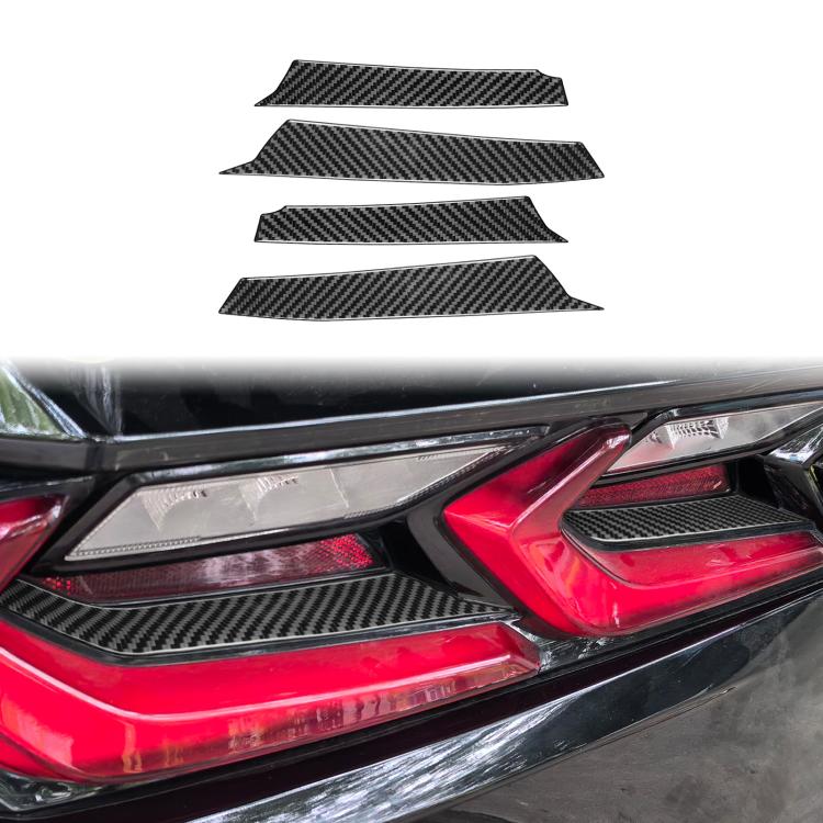 For Chevrolet Corvette C8 4pcs /Set Taillight Decorative Strip