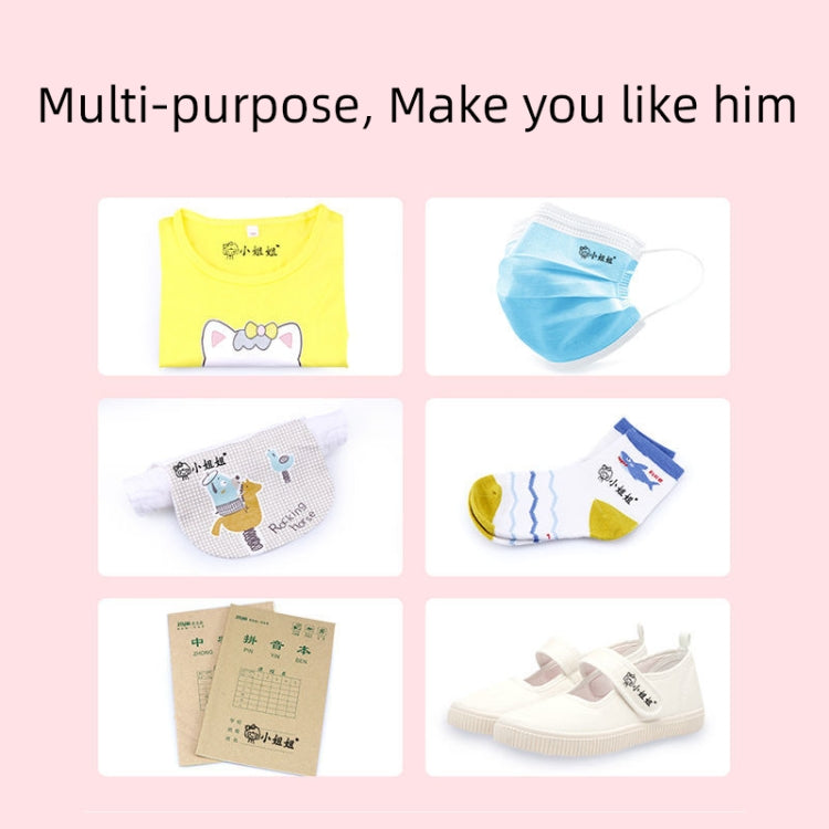 Clothing Seal For Children Kindergarten Student Name Photosensitive Seal