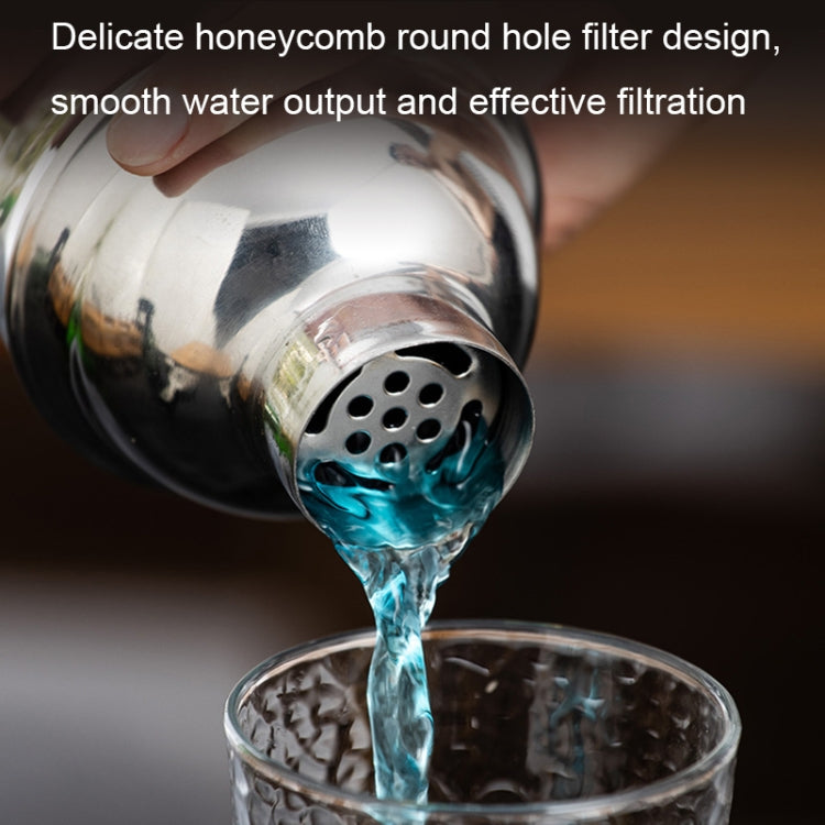 BY-F12 Semicircle Wooden Base Bar Shaker Set, Spec: