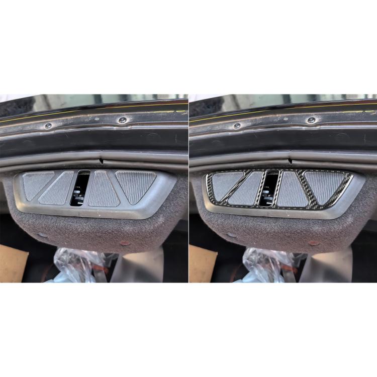 For Chevrolet Corvette C8 Trunk Buckle Decorative Sticker