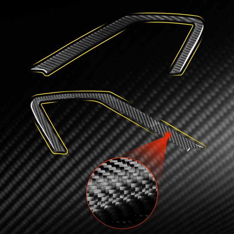 For Chevrolet Corvette C8 2pcs /Set Car Door Speaker Frame Sticker