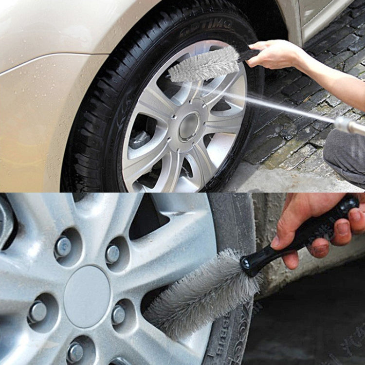 3 PCS Car Tire Brush Carpet Foot Pad Brush, Style: