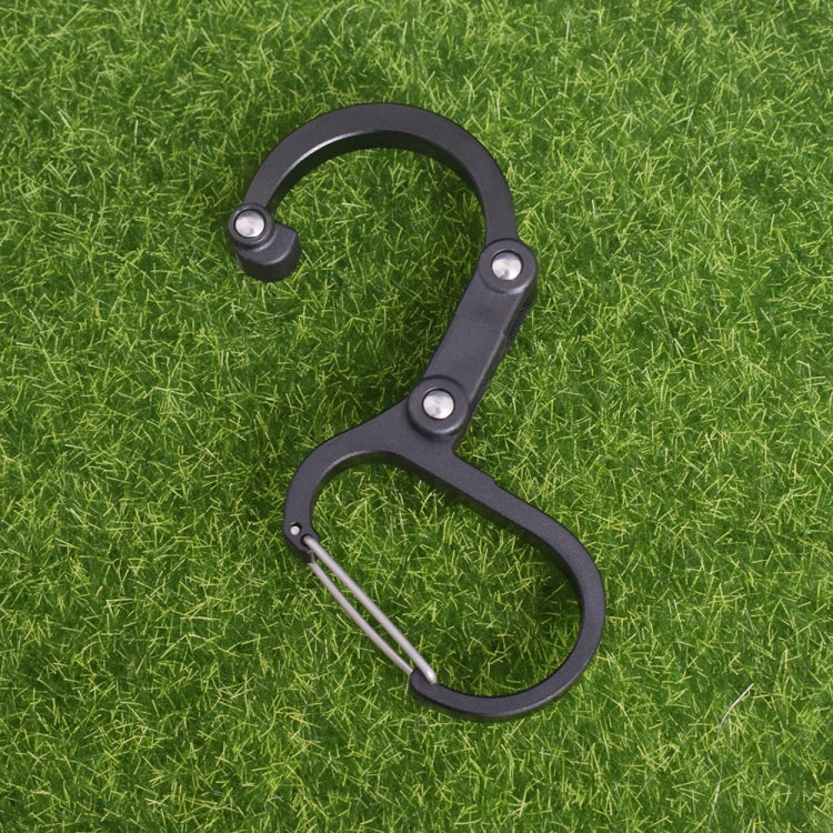 Aluminum Alloy D-type Outdoor Mountaineering Hook
