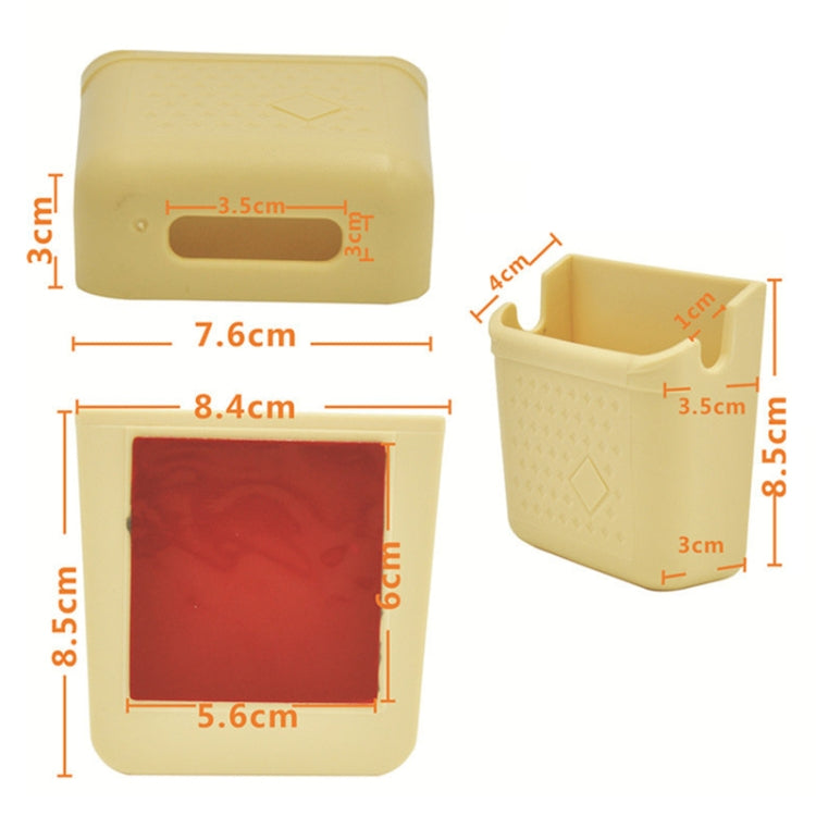 Vehicle Adhesive Mobile Phone Stand Card Cigarette Storage Box