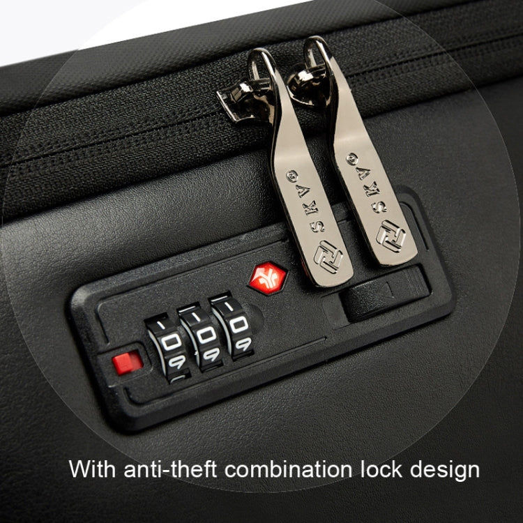 SKV B20430 Men Large Capacity Commute Computer Bag Business Casual Backpack