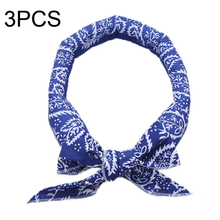 3 PCS Summer Cooling Bandana Neck Wraps Scarf For Women Men Kids Pet