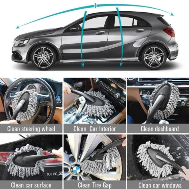 Car Waterproof Gloves Tire Gap Cleaning Brush Car Wash Set