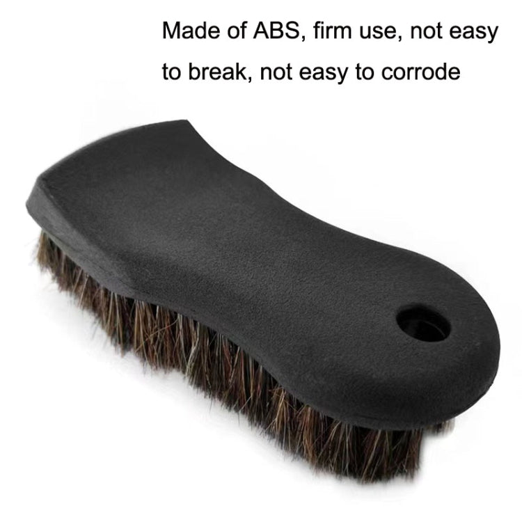 JY-26589412 Car Interior Dusting Oiling Polishing Cleaning Horsehair Brush