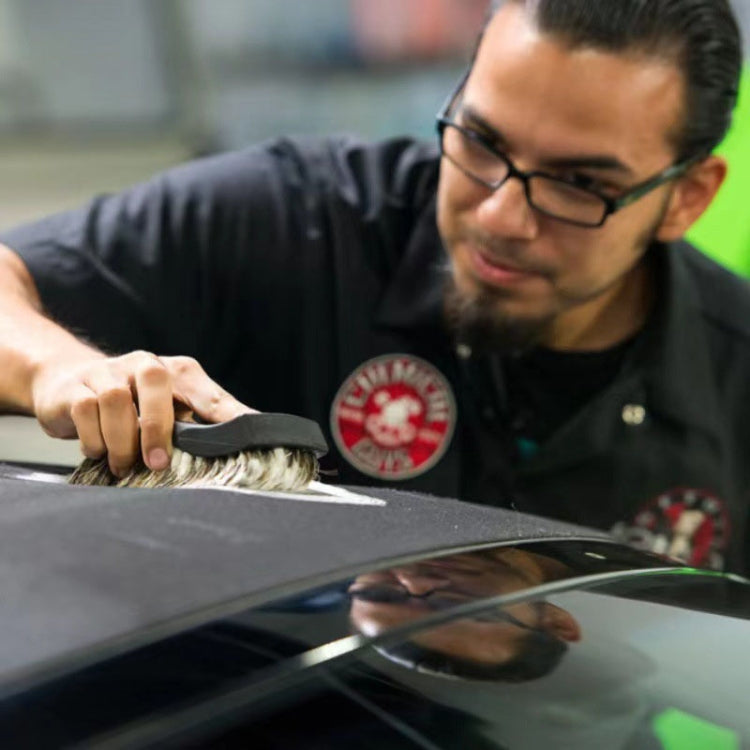 JY-26589412 Car Interior Dusting Oiling Polishing Cleaning Horsehair Brush