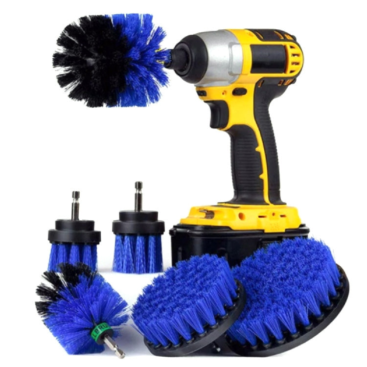 6PCS Electric Drill Head Car Tire Floor Crevice Cleaning Brush