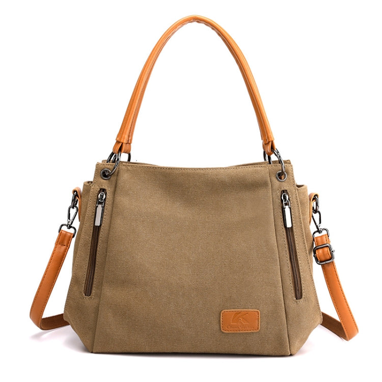T-1983 Ladies Large Capacity Canvas Shoulder Bag