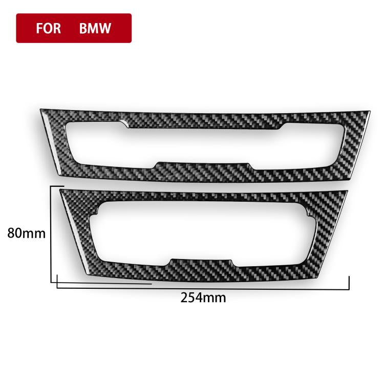 For BMW X1 F48/X2 F39 2pcs /Set Radio + Air Conditioning Panel Sticker