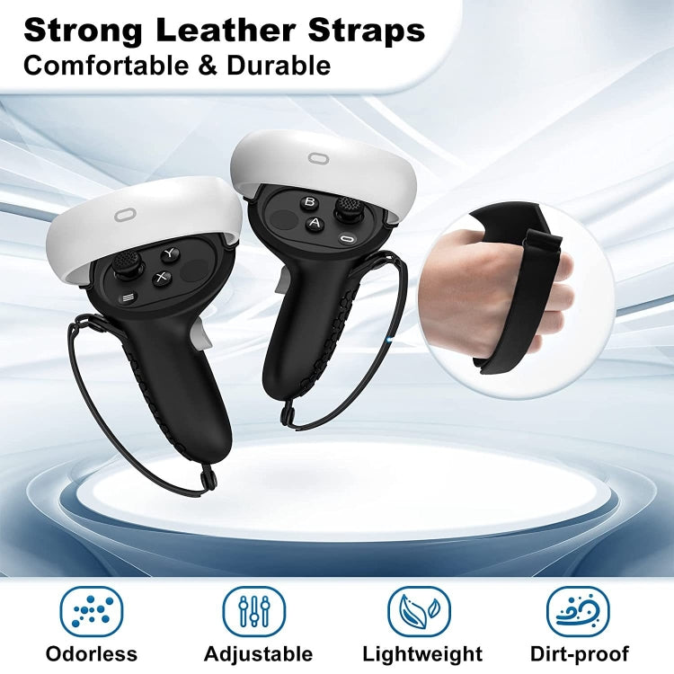 VR Controller Anti-collision Half-pack Silicone Protective Cover For Oculus Quest 2