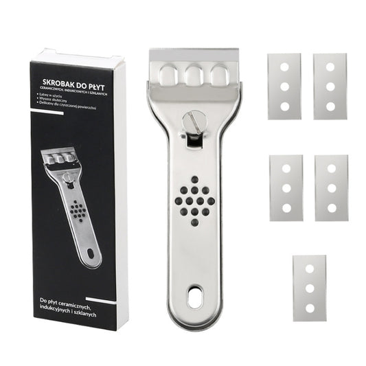 2 Sets Multifunctional Cleaning Spatula Kitchen Tile Decontamination Scraper