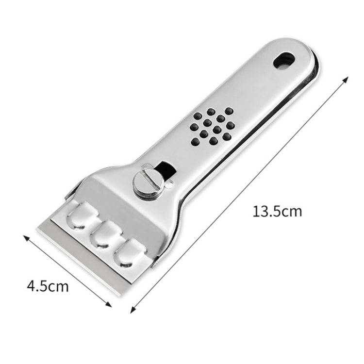 2 Sets Multifunctional Cleaning Spatula Kitchen Tile Decontamination Scraper