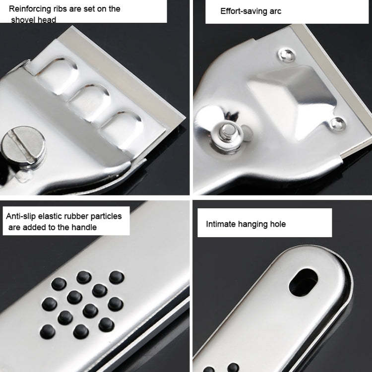 2 Sets Multifunctional Cleaning Spatula Kitchen Tile Decontamination Scraper