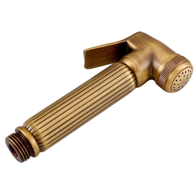 Multifunctional Wome Washers Pressure With Water Stop Woman Wash Nozzle, Style:, Antique, Antique + Hose + Bracket, Chrome, Gold, Black Antique
