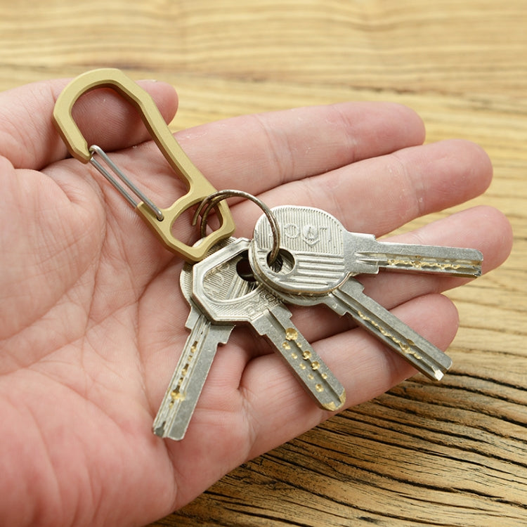 Bronze Keychain Retro Fast Hanging Spring Climbing Buckle