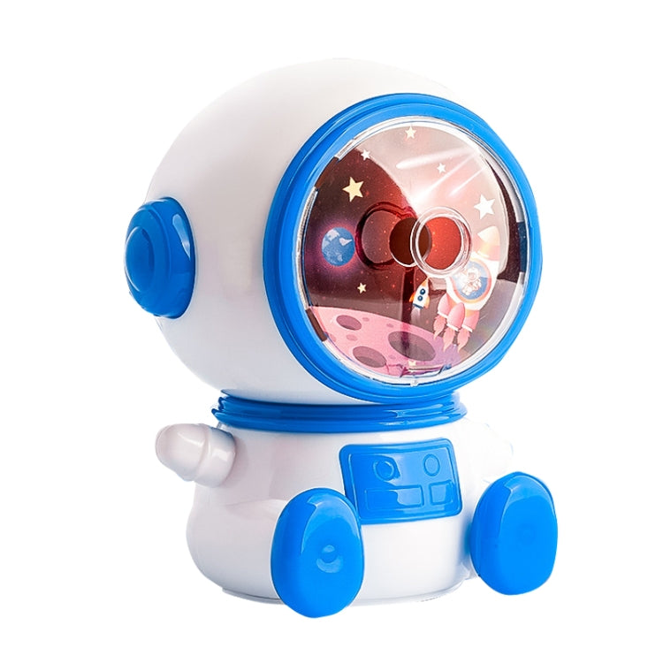 Cartoon Hand-cranked Automatic Pencil Sharpener, Style:, Astronaut (Dark Blue), Astronaut (Light Blue), Astronaut (Pink)