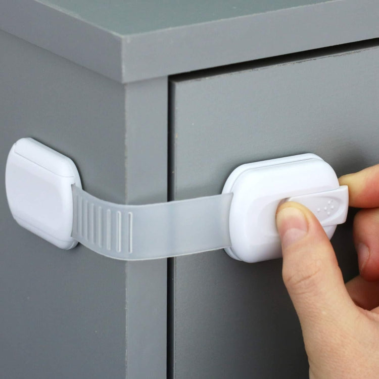 Slide Adjust Baby Safety Lock Refrigerator Drawer Lock