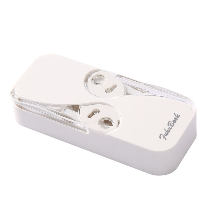 FukuBook Portable Mini Automatic Opening and Closing Floss Storage Box with Floss