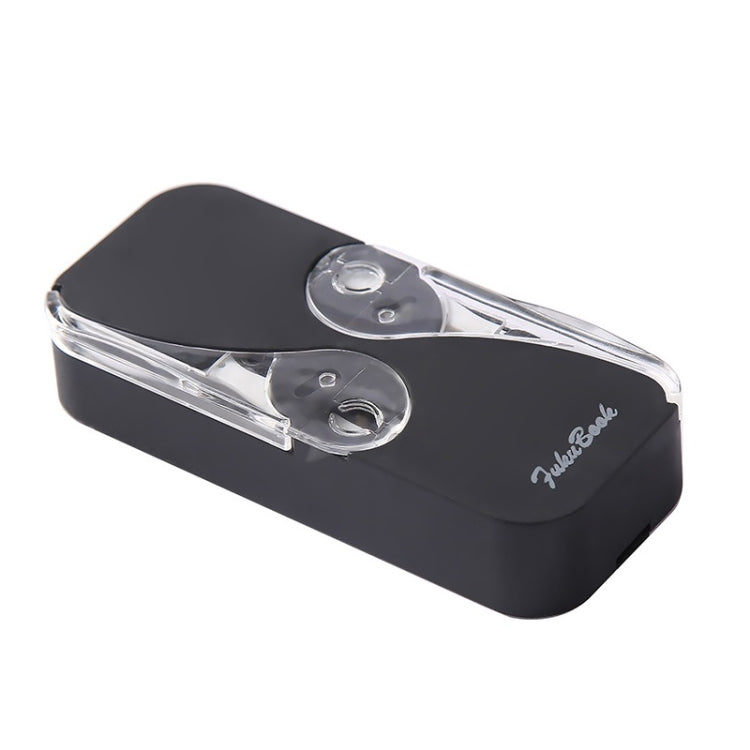 FukuBook Portable Mini Automatic Opening and Closing Floss Storage Box with Floss