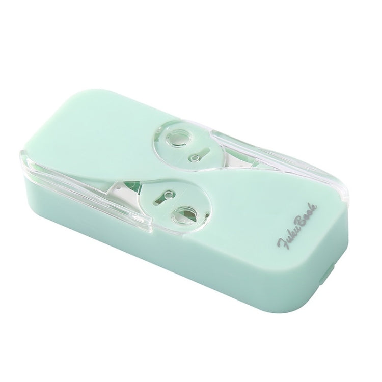 FukuBook Portable Mini Automatic Opening and Closing Floss Storage Box with Floss