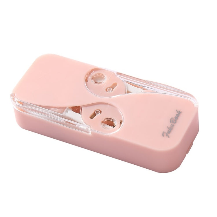 FukuBook Portable Mini Automatic Opening and Closing Floss Storage Box with Floss