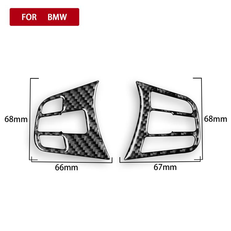 For BMW X1 F48/X2 F39 2pcs /Set Steering Wheel Button Stickers