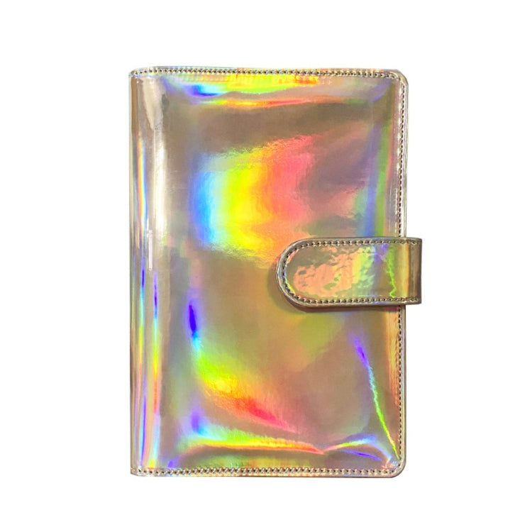 Laser Macaron Loose-leaf Notebook A6 Notepad Shell Without Inner Pages