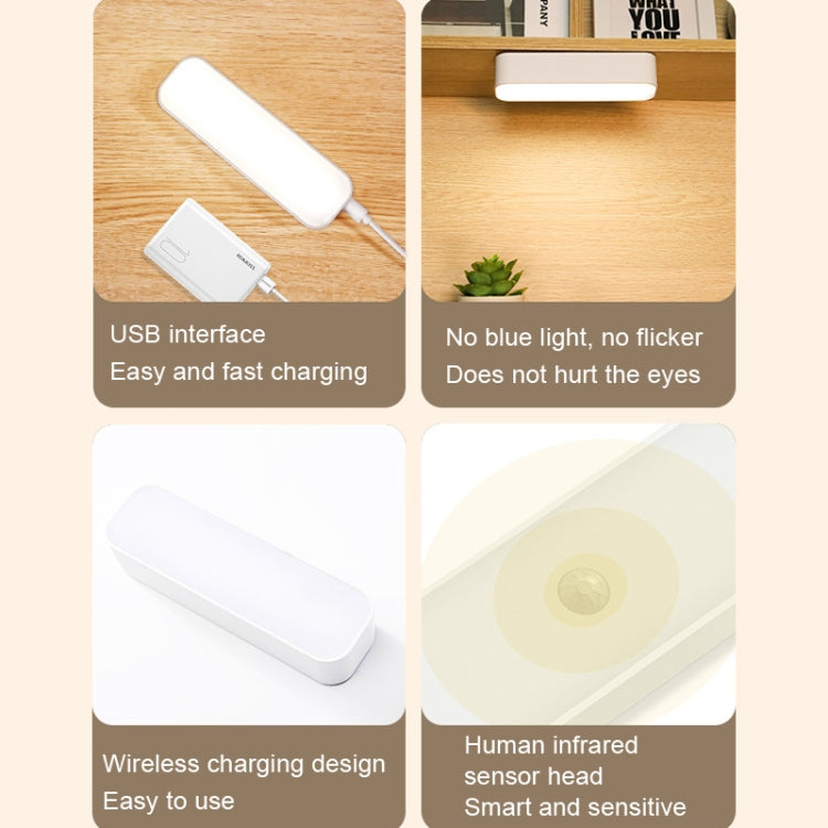 D6 Smart Charging Home Wireless Cabinet Sensor Light, Battery Capacity: