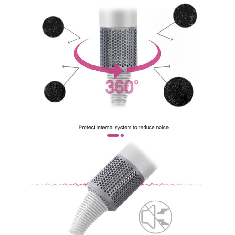 2 PCS Outer Cover Dust Filter for Dyson Hair Dryer HD01/HD03/HD08