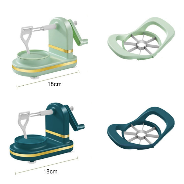 Hand Crank Fruit Peeler Apple Divider Dicer