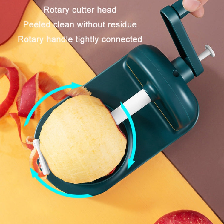 Hand Crank Fruit Peeler Apple Divider Dicer
