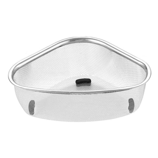 Kitchen Multifunctional Stainless Steel Triangle Sink Drain Basket, Style: