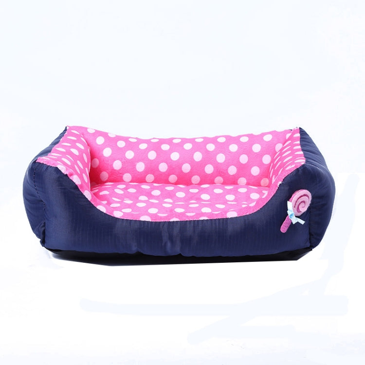 Cartoon Pet Kennel Square Cushion For Small And Medium Pet