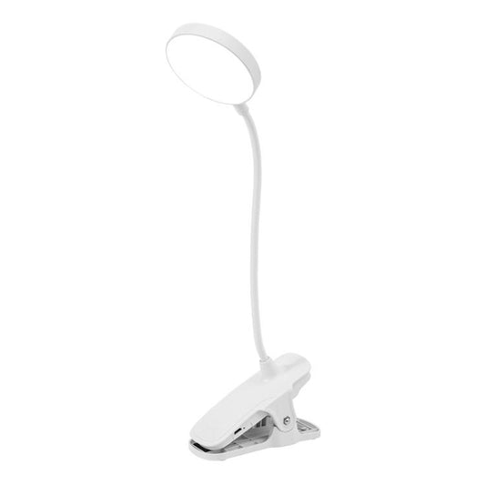 Three-color Temperature Infinite Dimming LED Clip Eye Protection Bedside Lamp